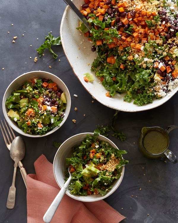 Southwestern roasted vegetable salad