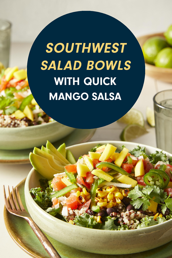 Southwestern salad bowls