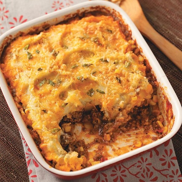 Southwestern shepherd's pie