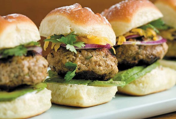 Southwestern turkey sliders