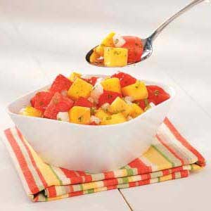 Southwestern watermelon salad