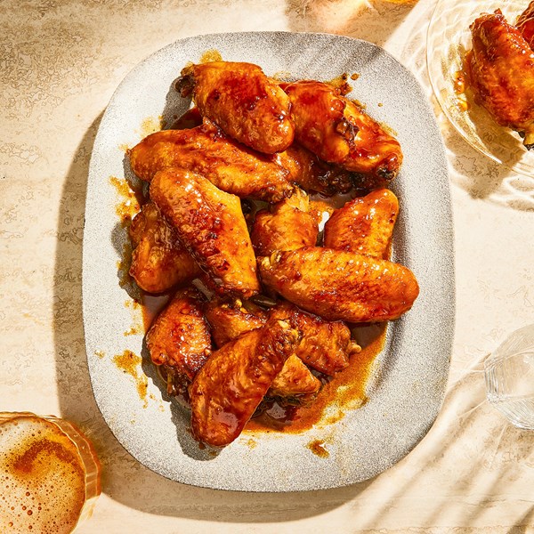 Soy & marmalade chicken wings