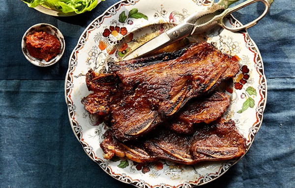 Soy and sesame short ribs