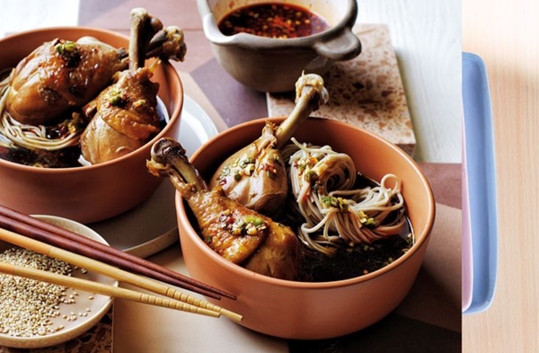 Soy and star anise braised drumsticks