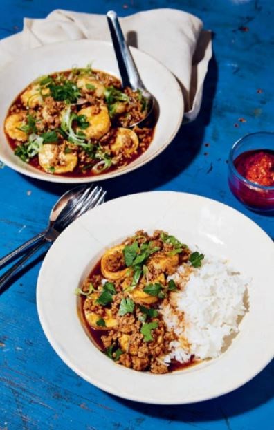 Soy-braised egg tofu