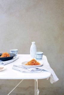Soy carrot and parsnip (Kinpira)