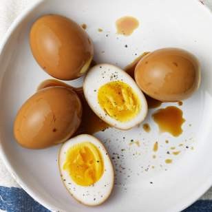 Soy eggs