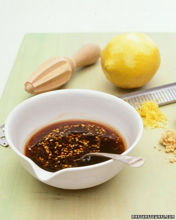 Soy-lemon dipping sauce