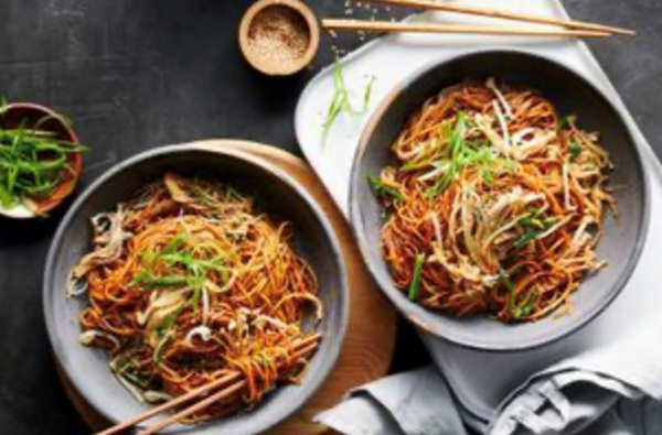 Soy noodles