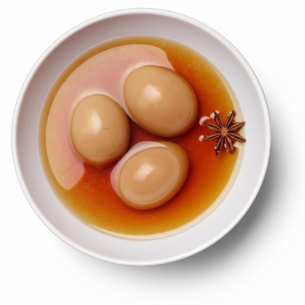 Soy-pickled eggs
