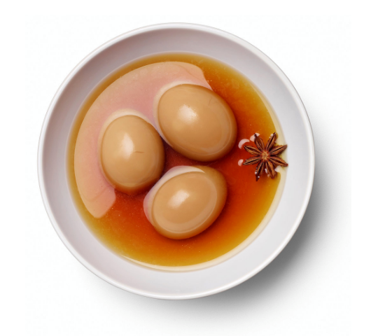 Soy pickled eggs