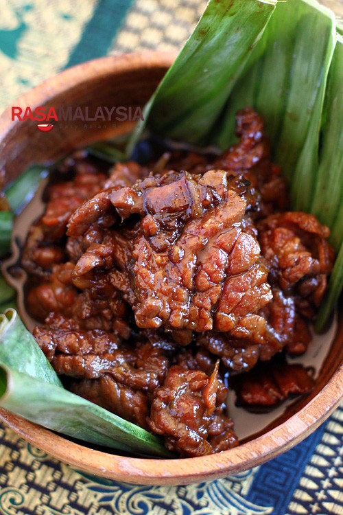 Soy sauce beef (Daging masak kicap)