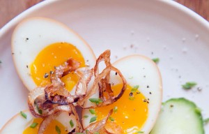 Soy sauce eggs