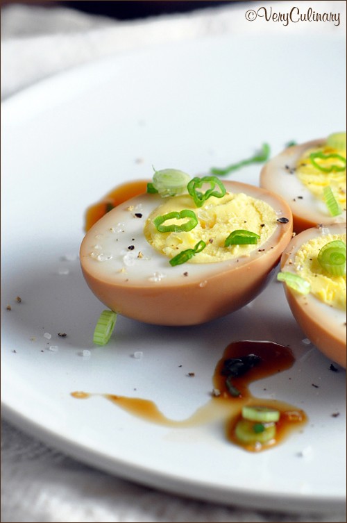 Soy sauce eggs