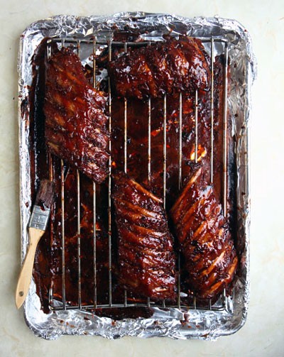 Soy sauce-marinated ribs (Hawaiian-style kalbi)