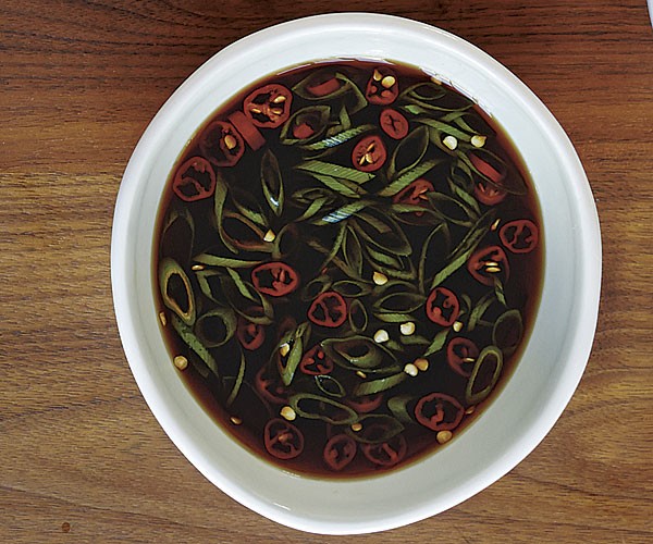 Soy-vinegar dipping sauce
