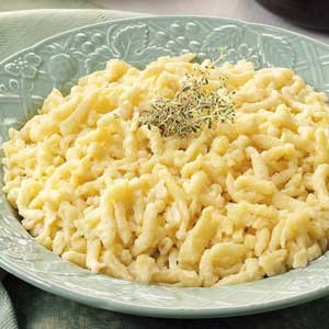 Spaetzle dumplings