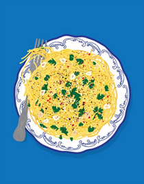 Spaghetti aglio e olio