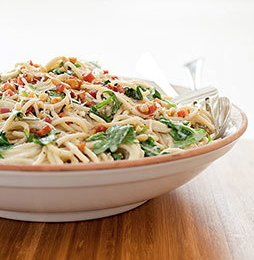 Spaghetti al vino bianco