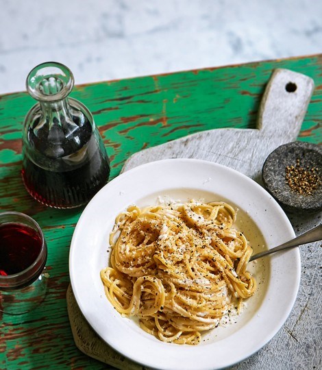 Spaghetti cacio e pepe