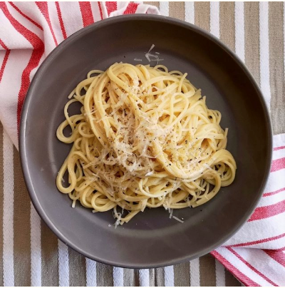 Spaghetti cacio e pepe