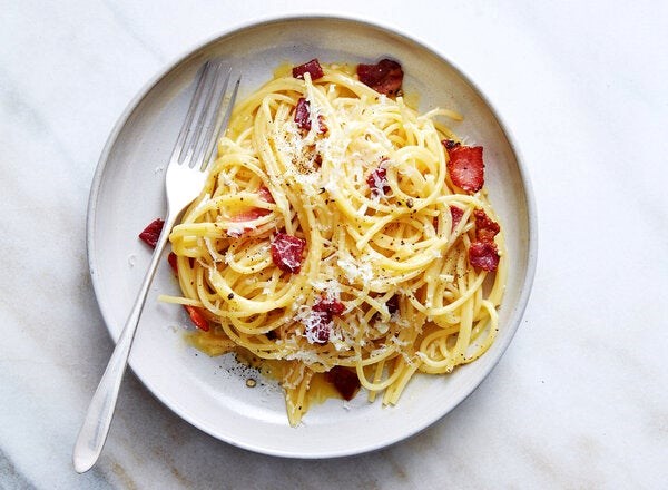 Spaghetti carbonara