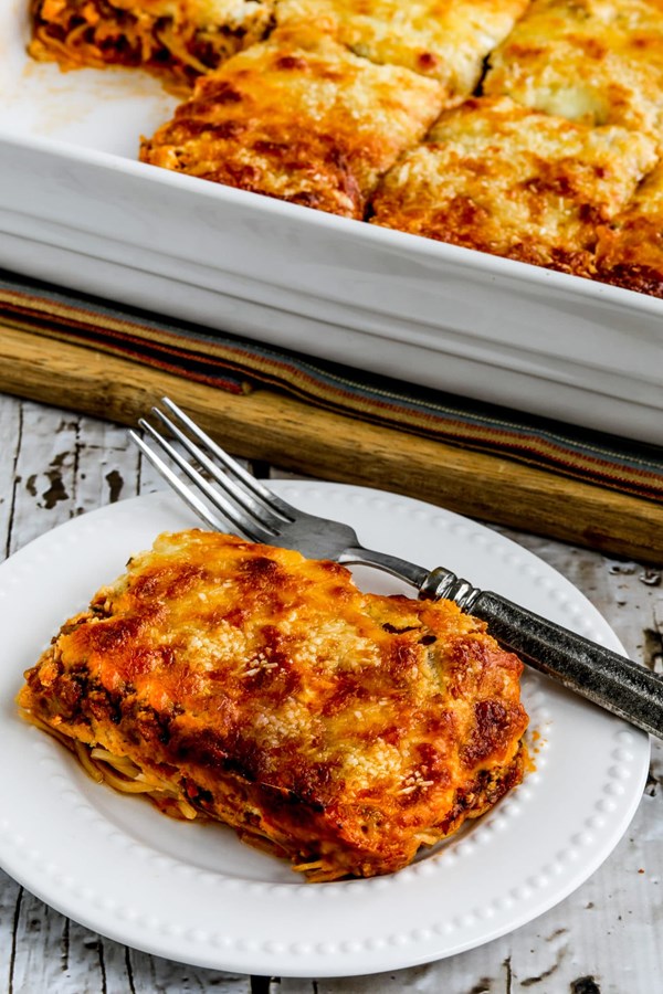 Spaghetti casserole