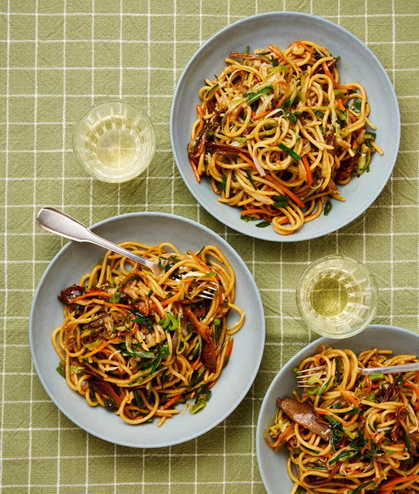 Spaghetti chow mein