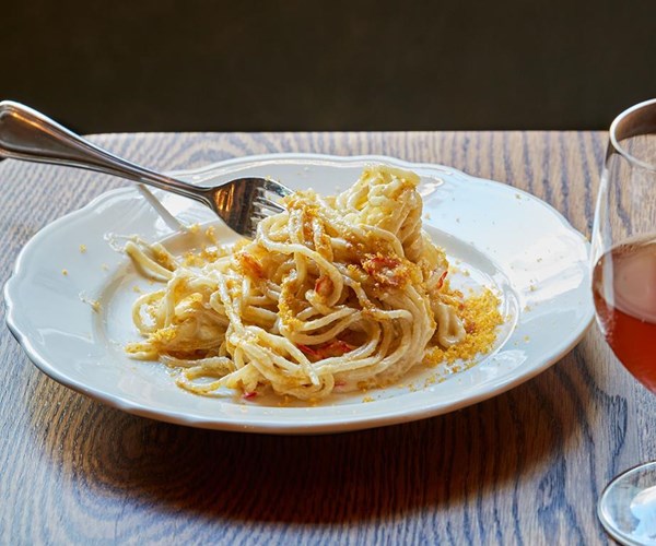 Spaghetti con bottarga