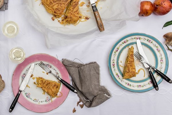 Spaghetti frittata