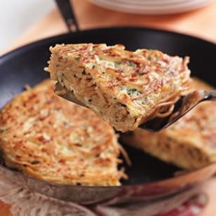 Spaghetti frittata