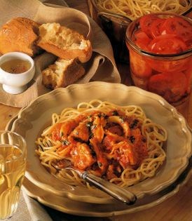Spaghetti marinara