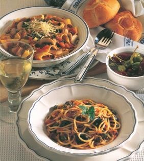 Spaghetti puttanesca