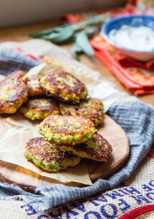 Spaghetti squash latkes