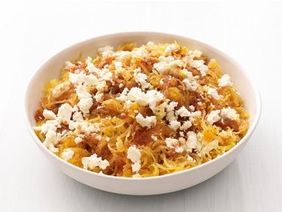 Spaghetti squash with feta