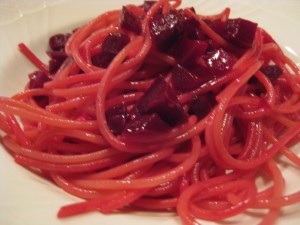 Spaghetti with rubies (Spaghetti con rubini)
