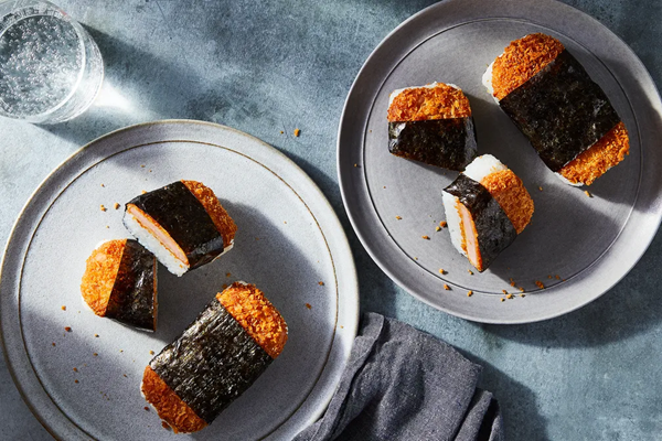 Spam katsu musubi