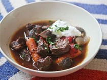 Spanish beef stew with pimentón and piquillo peppers