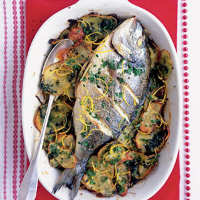 Spanish besugo al horno