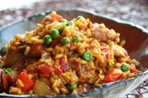 Spanish chicken and rice