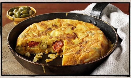 Spanish omelette (Tortilla de patatas)