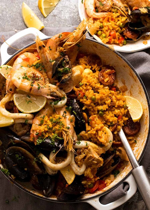 Spanish paella