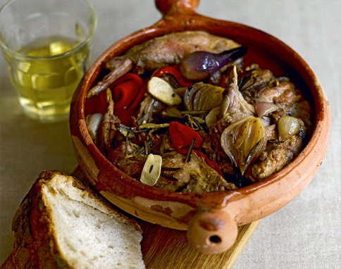Spanish rabbit stew