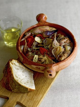 Spanish rabbit stew