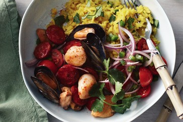 Spanish seafood salad