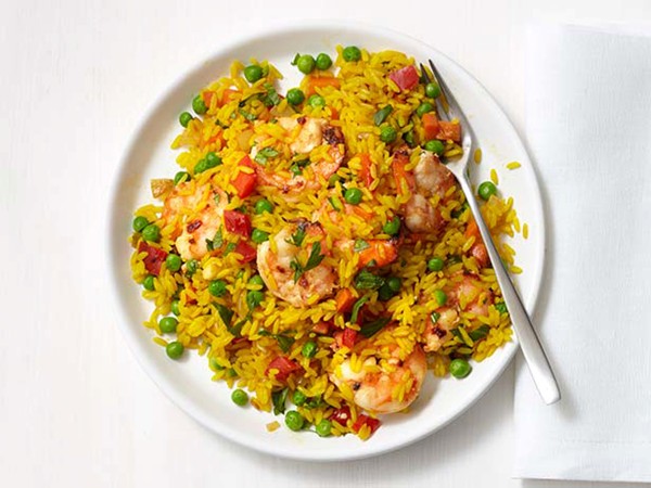 Spanish shrimp and rice