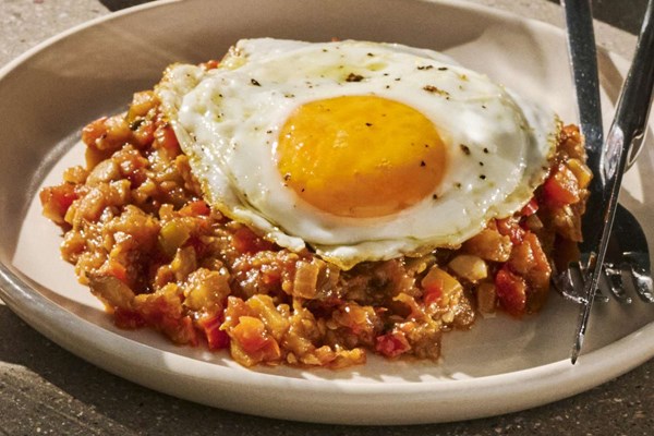 Spanish vegetable stew (Pisto)