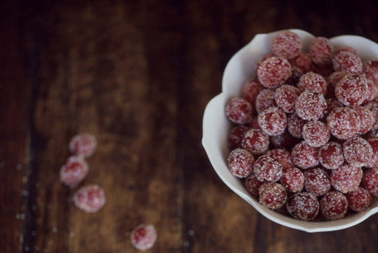 Sparkling cranberries