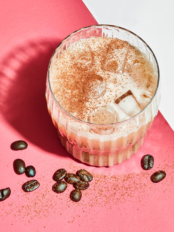 Sparkling ice mocha