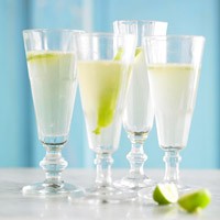 Sparkling margaritas
